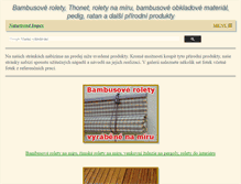 Tablet Screenshot of cz.bambusratan.com